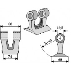 Plaktukinis peilis A0651/RM-19